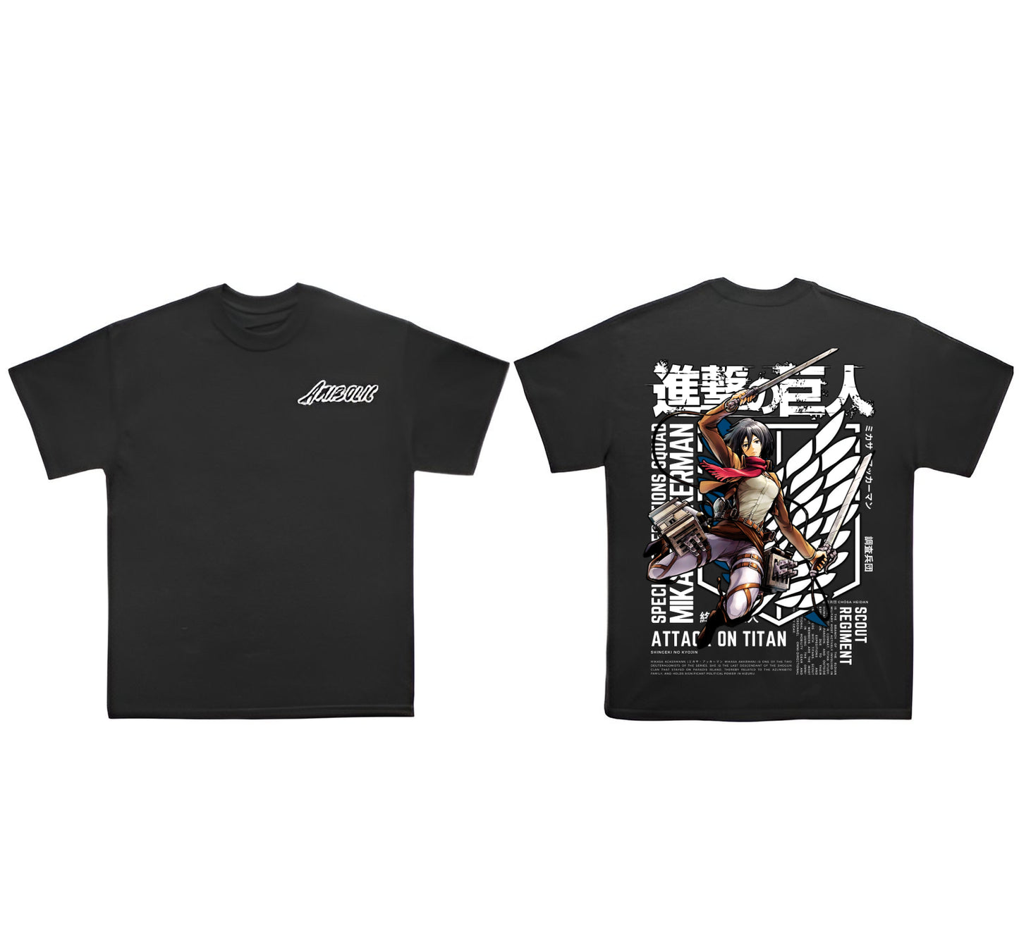 Mikasa Ackerman Tee (AT3)