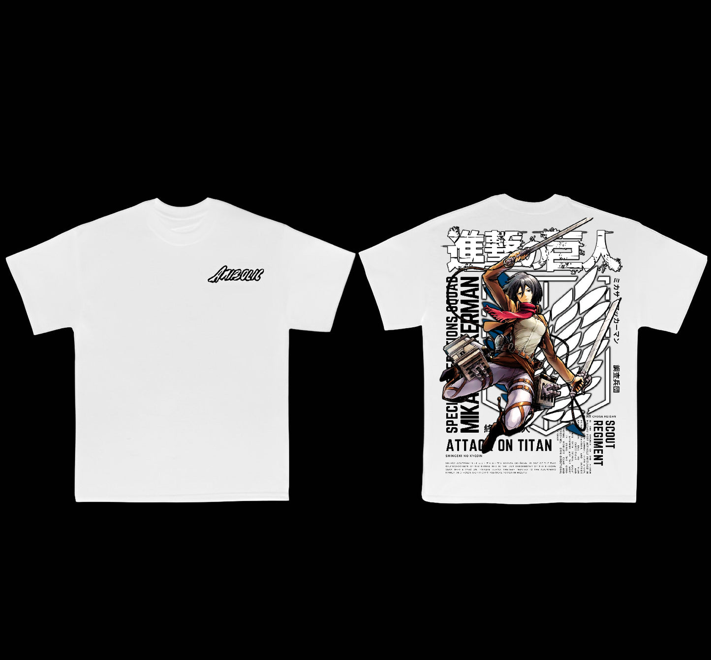Mikasa Ackerman Tee (AT3)
