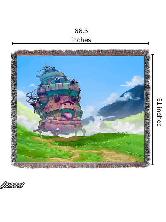 Howls Moving Castle Tapestry