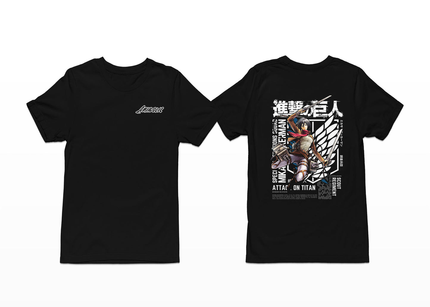 Mikasa Ackerman Tee (AT3)